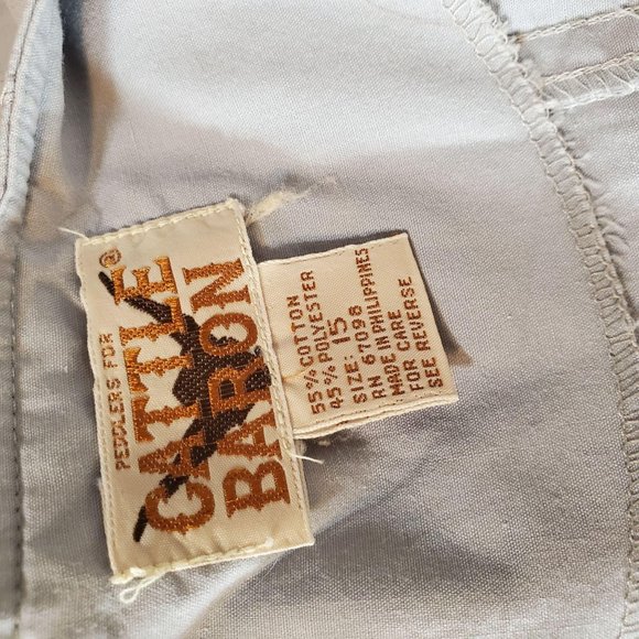 vintage 70s pleated  victorian style blouse - Picture 8 of 10